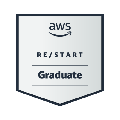AWS re/Start Graduate badge